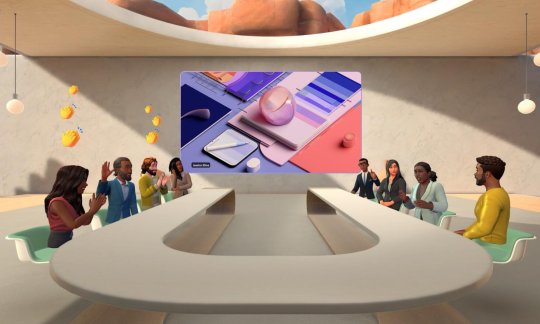 Oculus Quest 游戏《Microsoft Mesh》虚拟会议室