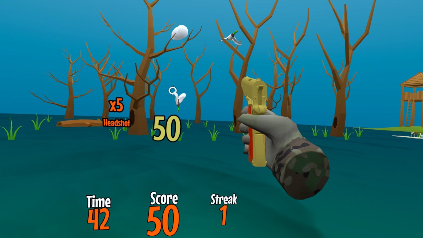 Oculus Quest 游戏《打鸭子》Hunty Duckz