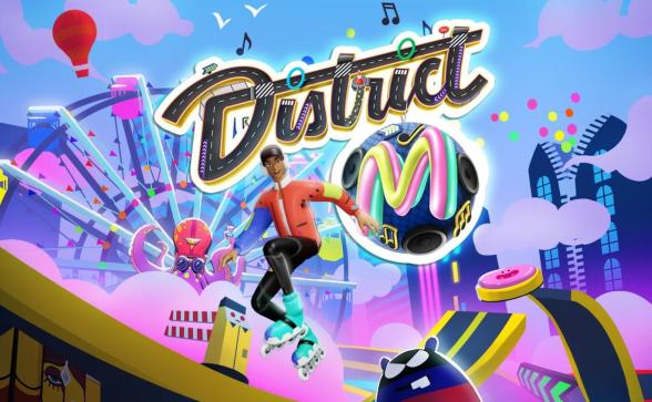 Oculus Quest 游戏《滑板运动》District M
