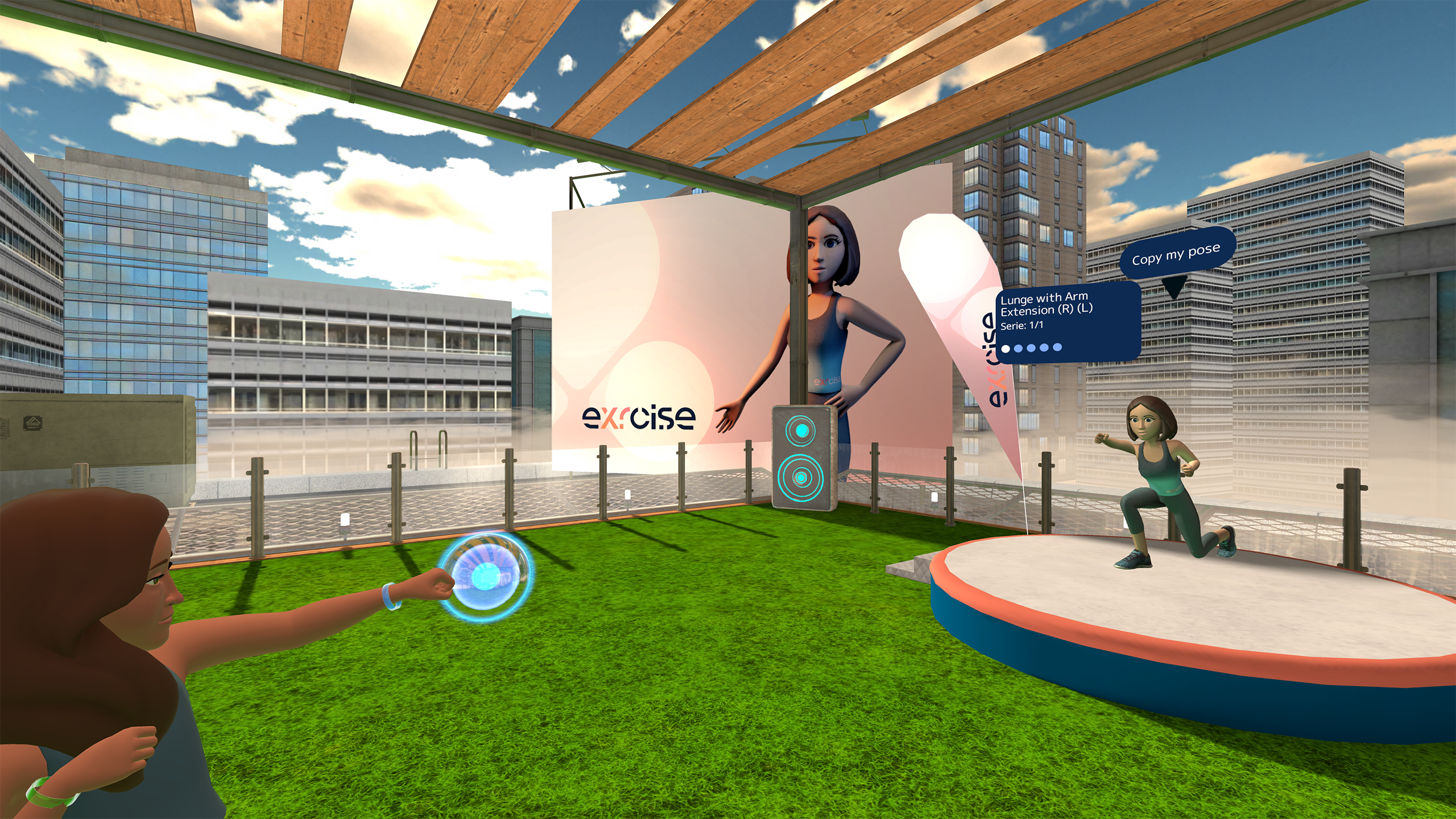 Oculus Quest 游戏《移动你的身体》eXRcise – Move your body, move your mind