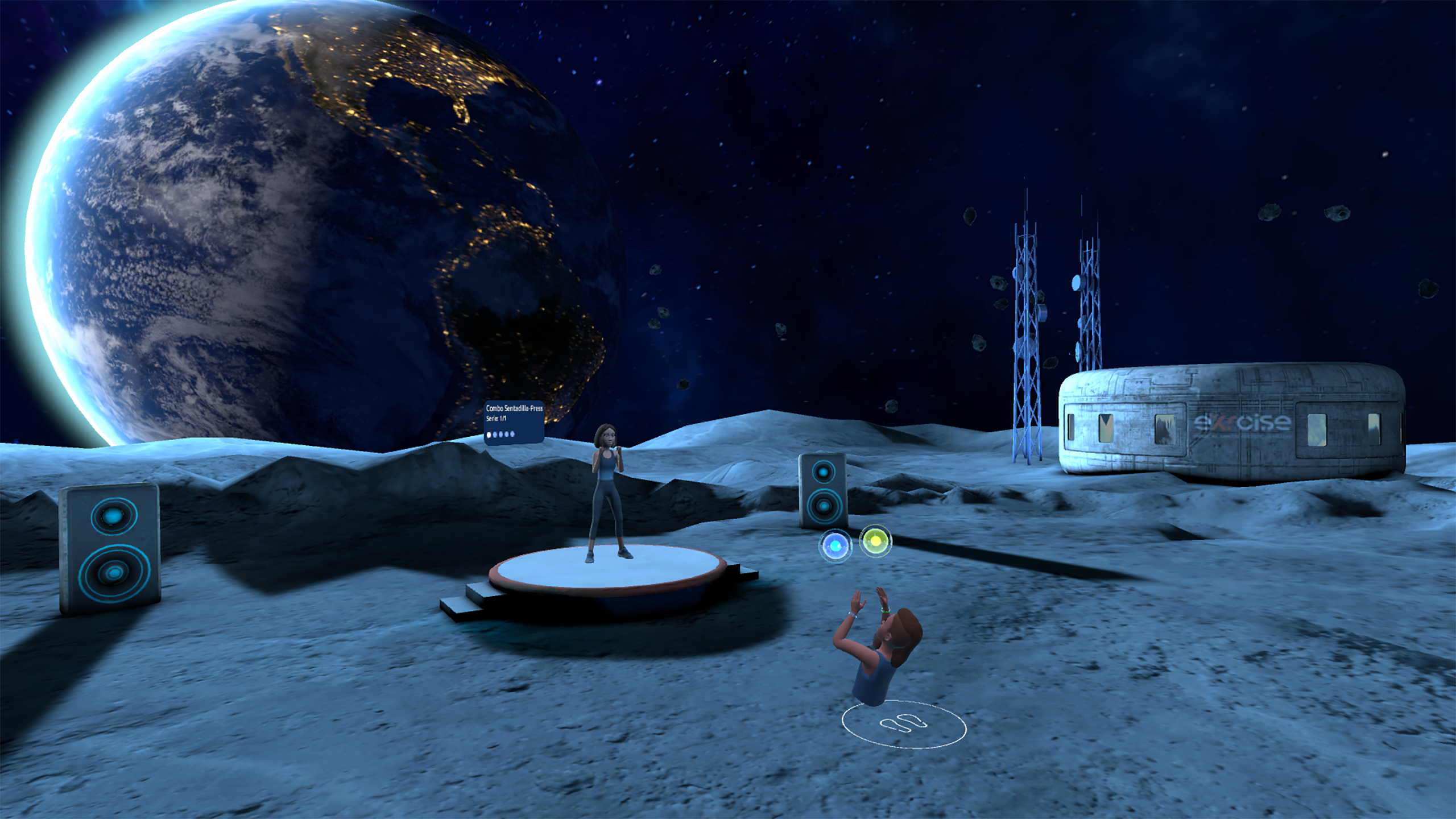 Oculus Quest 游戏《移动你的身体》eXRcise – Move your body, move your mind