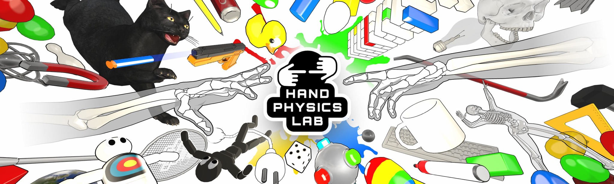 Oculus Quest 游戏《手物理实验室汉化中文版》Hand Physics Lab