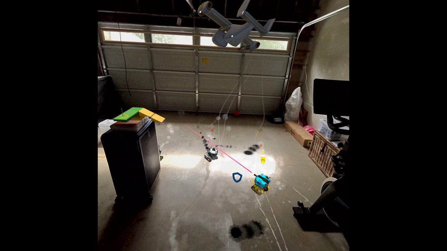 Oculus Quest 游戏《全息坦克》Holotanks