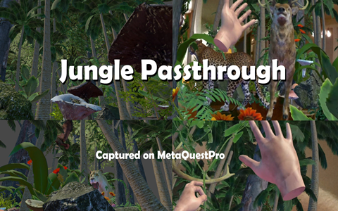 Oculus Quest 游戏《丛林穿越》Jungle Passthrough