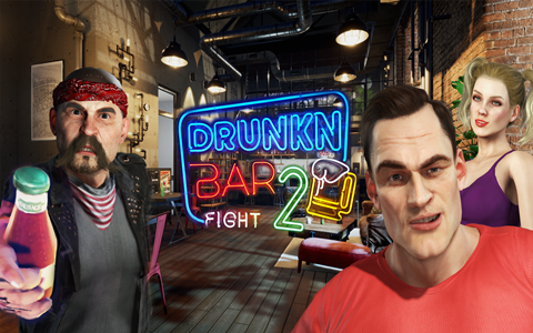 Oculus Quest 游戏《酒吧打架 2》Drunkn Bar Fight 2