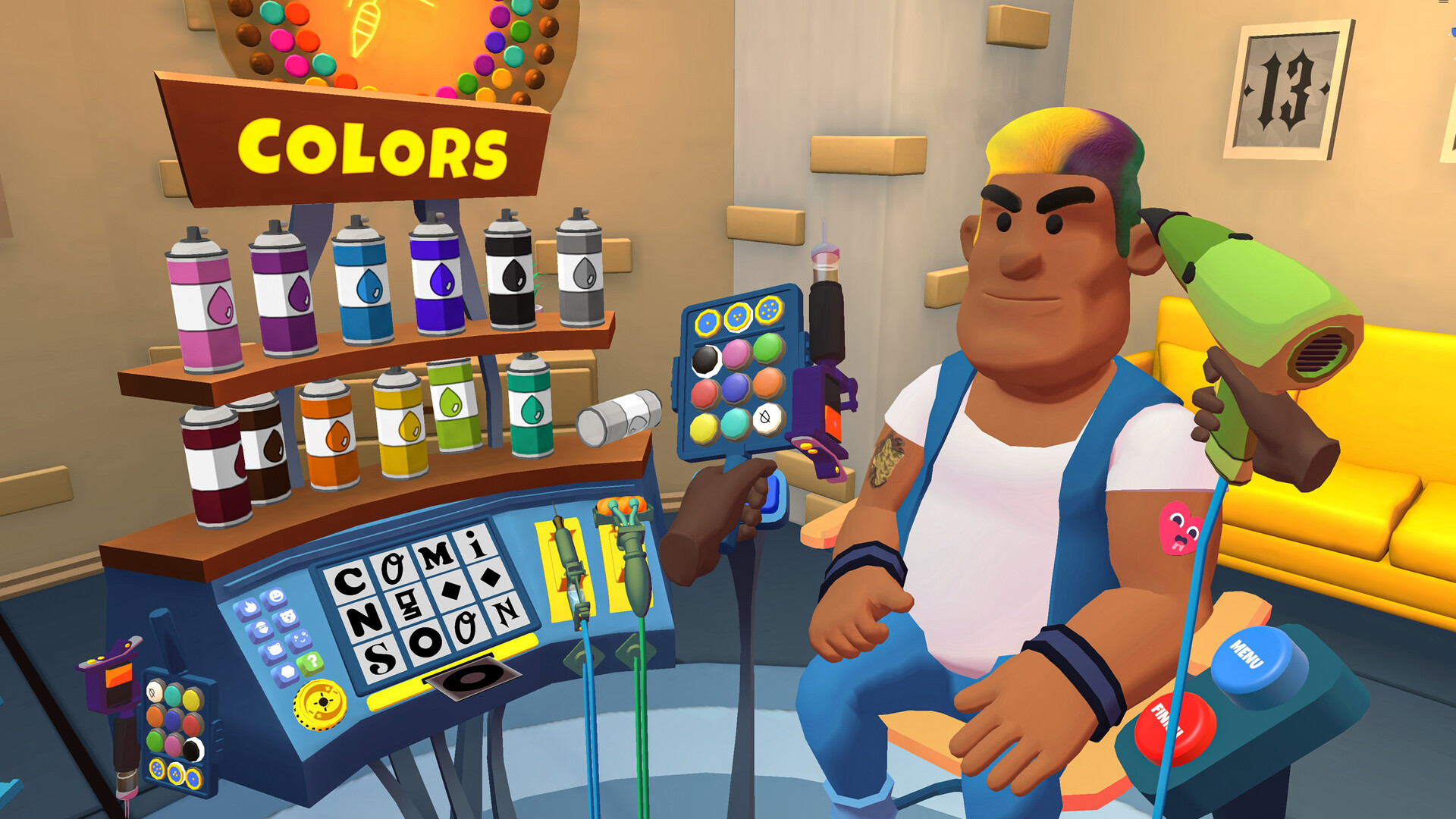 Oculus Quest 游戏《理发师》Shave and Stuff