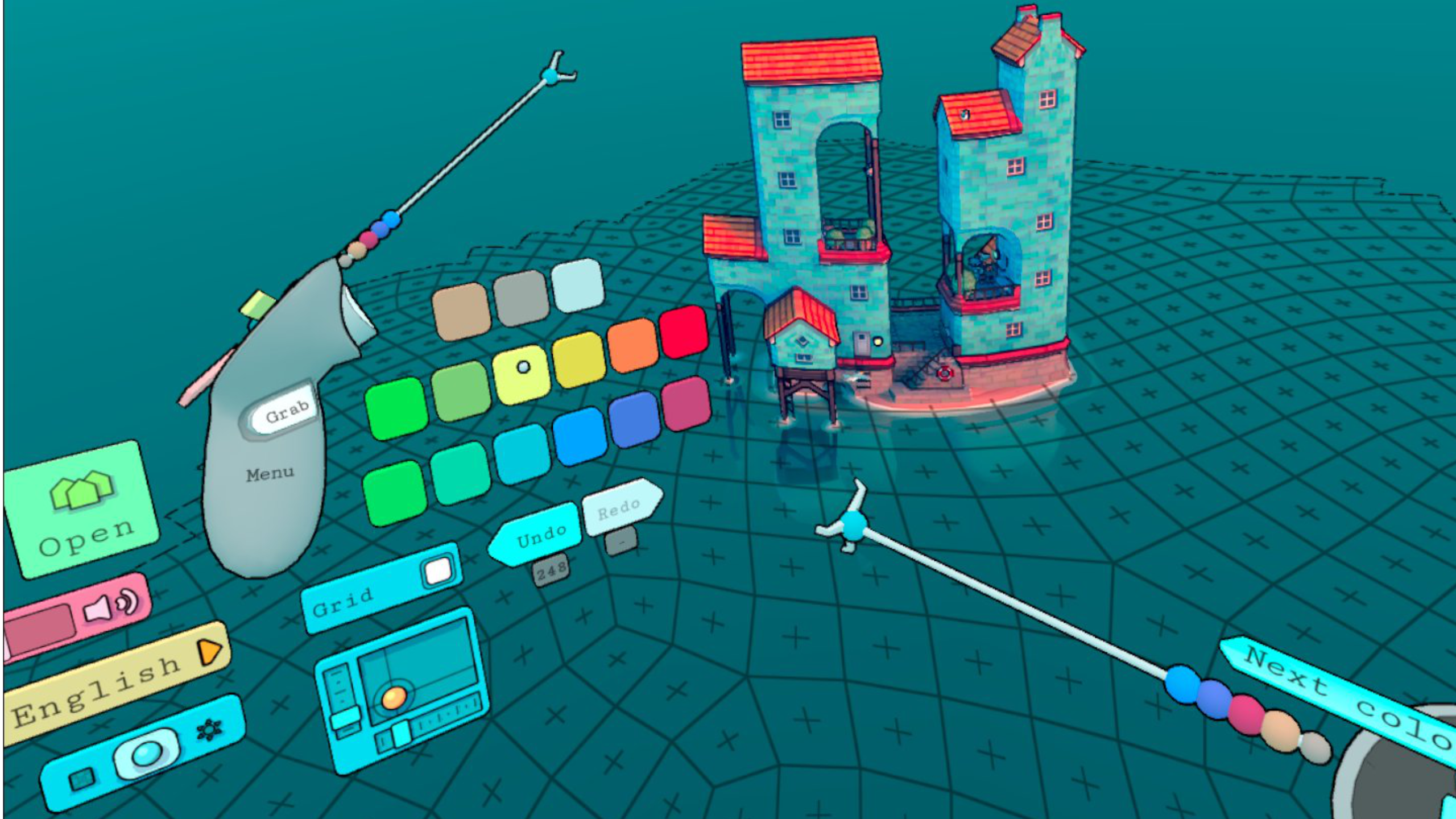 Oculus Quest 游戏《城镇叠叠乐》Townscaper