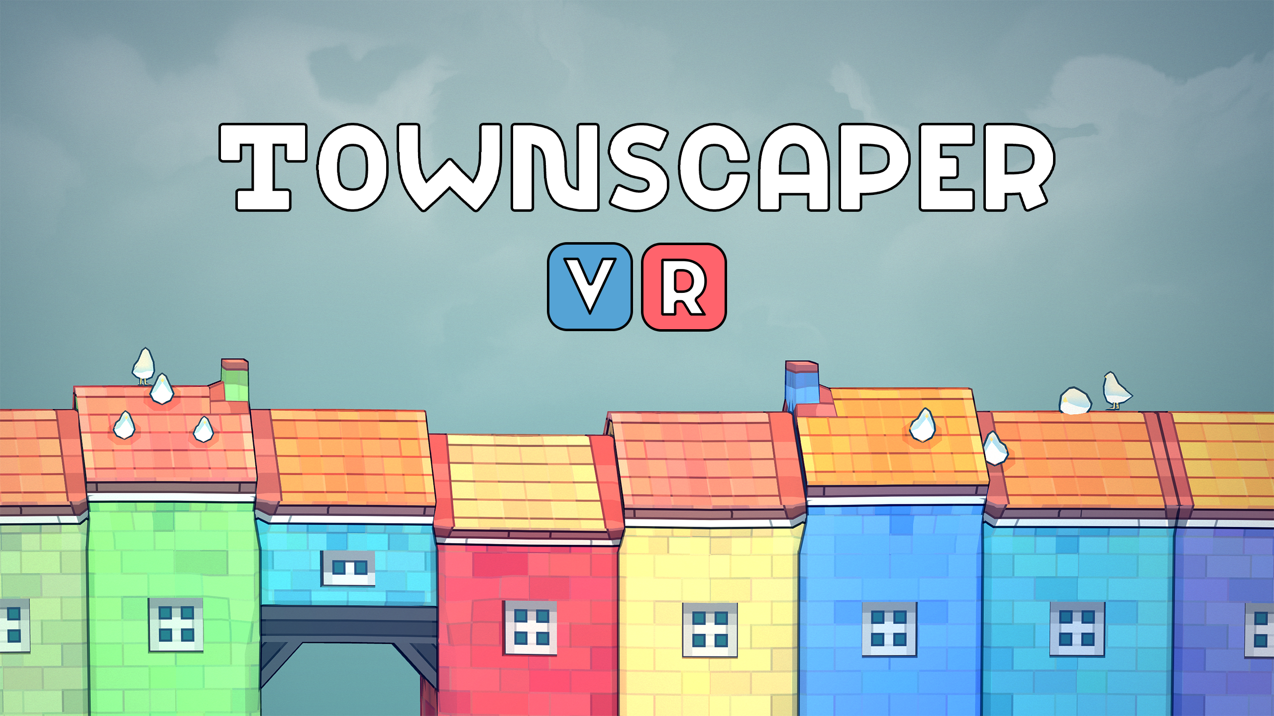 Oculus Quest 游戏《城镇叠叠乐》Townscaper