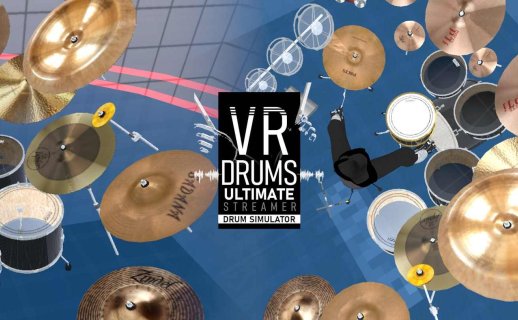 Oculus Quest 游戏《VR 鼓 终极玩家》VR Drums Ultimate Streamer