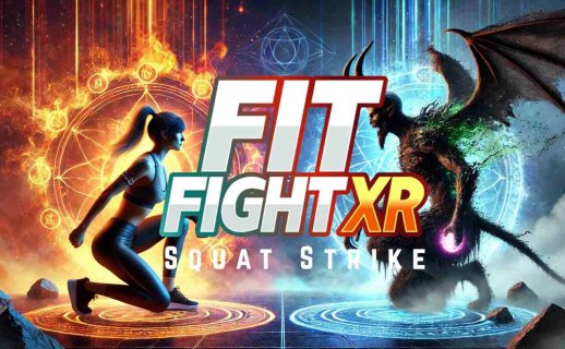 Oculus Quest 游戏《健身大作战 – 深蹲打击》Fit Fight XR: Squat Strike