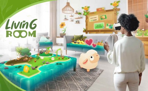 Meta Quest 游戏《梦想的房间》Living Room