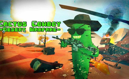 Oculus Quest 游戏《仙人掌牛仔 – 沙漠战争》Cactus Cowboy – Desert Warfare