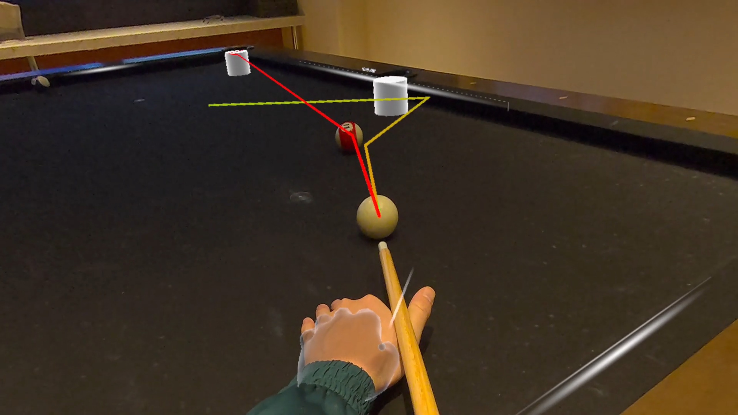 Meta Quest 游戏《手势台球》CueScope