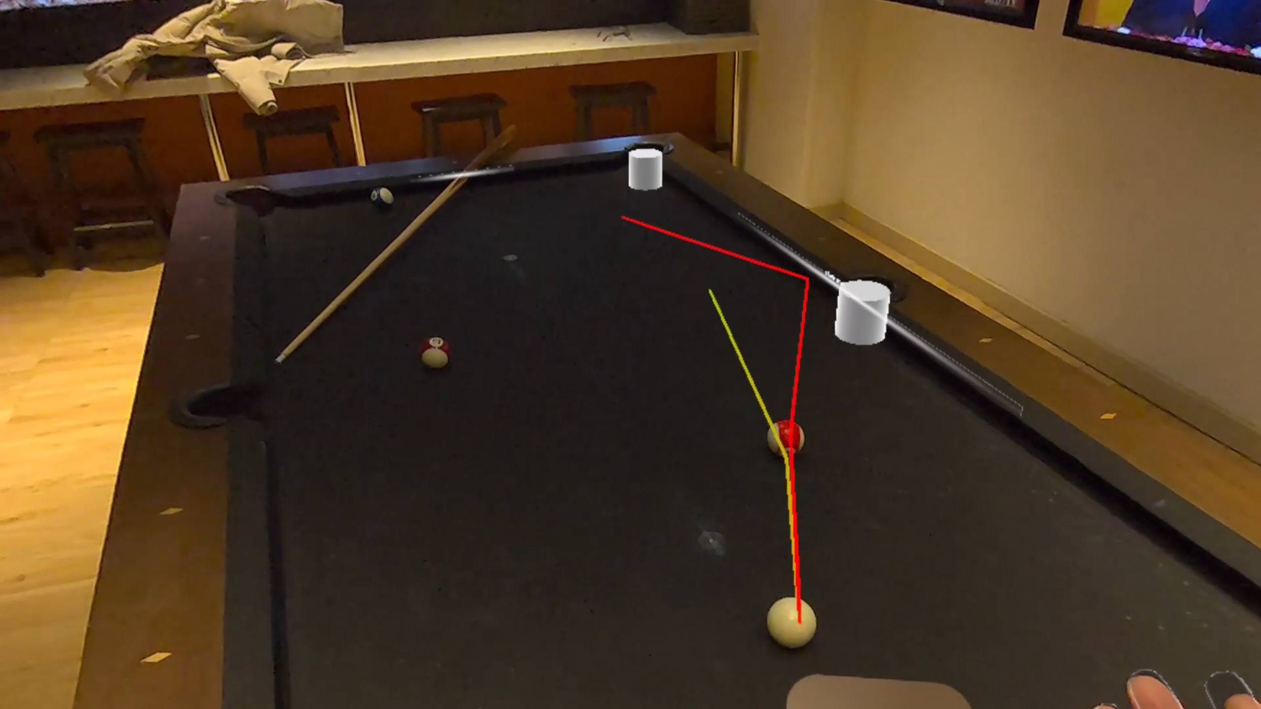 Meta Quest 游戏《手势台球》CueScope