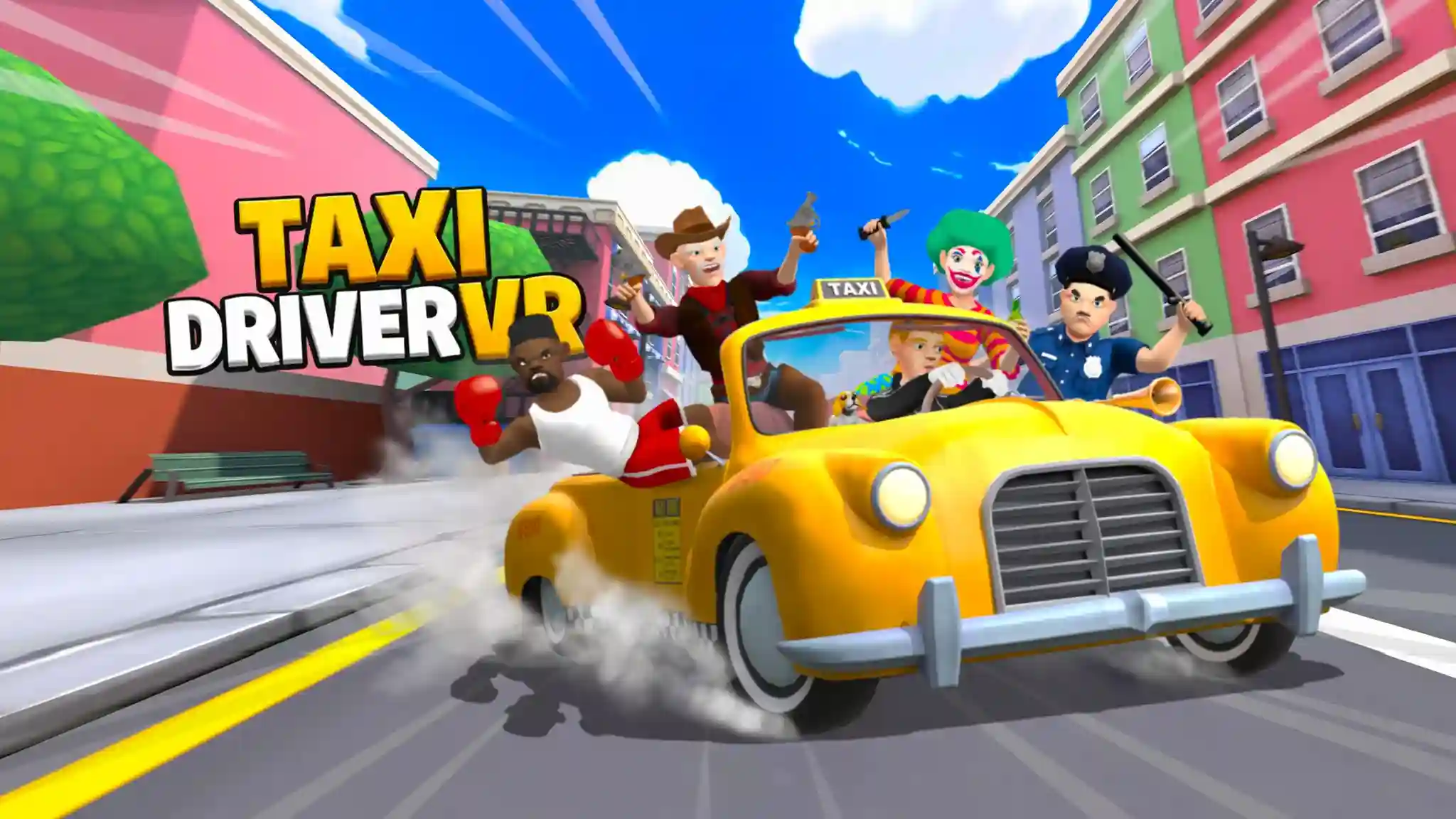 Meta Quest 游戏《出租车司机VR》TAXI DRIVER VR