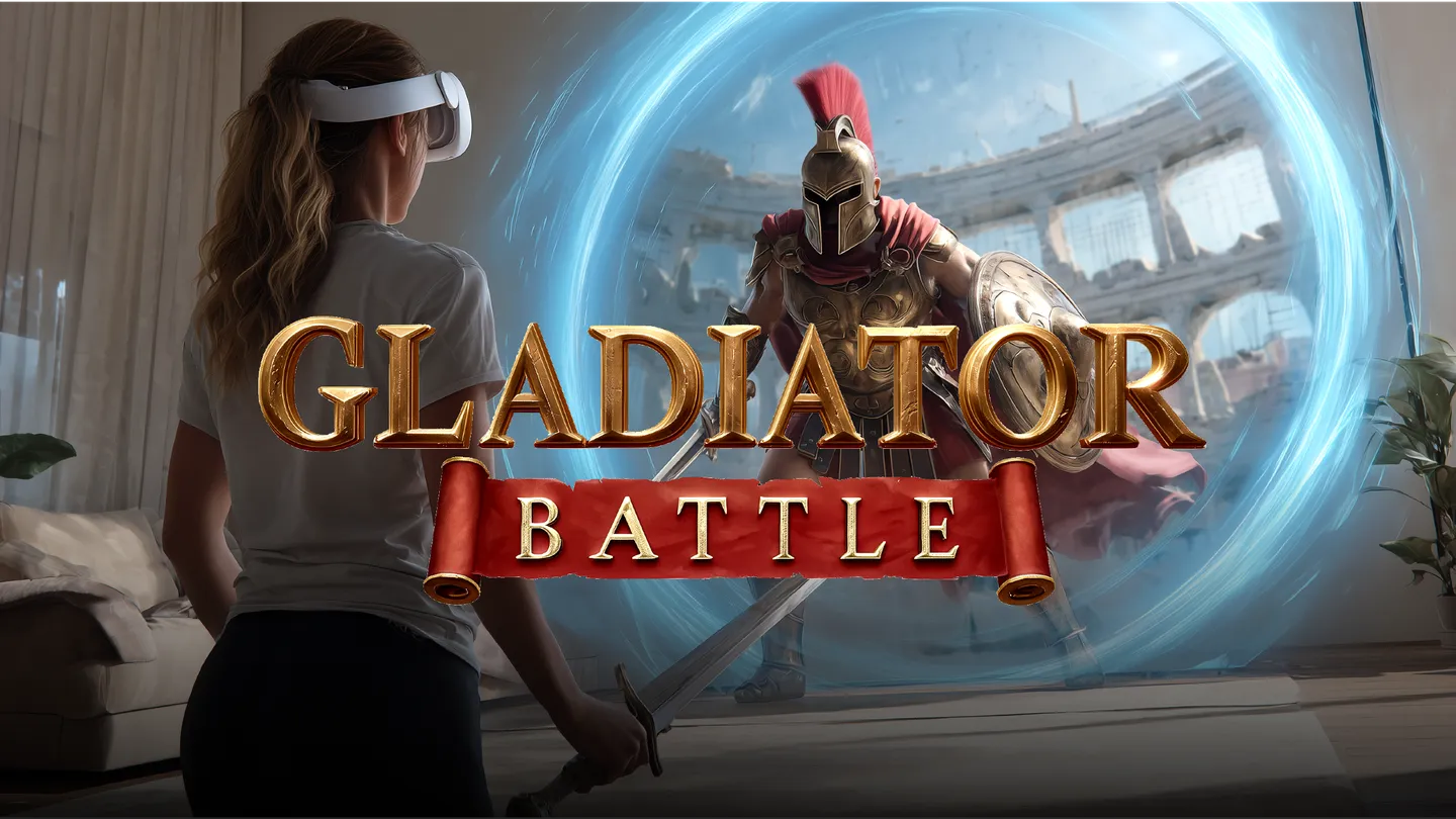 Meta Quest 游戏《角斗士之战：混合现实格斗》Gladiator Battle: Mixed Reality Fight