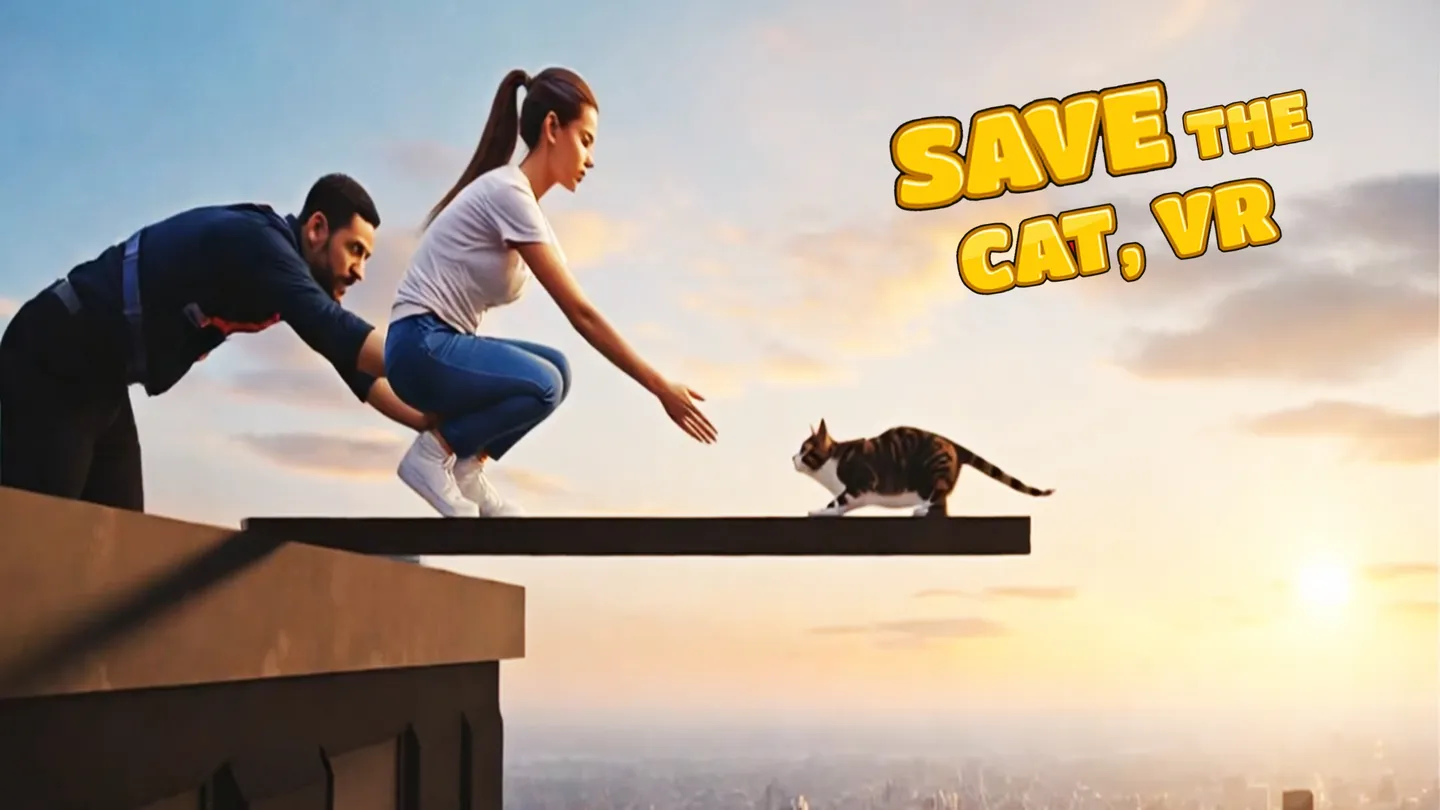 Meta Quest 游戏《高空跳板 救猫》Walk the Plank Save the cat