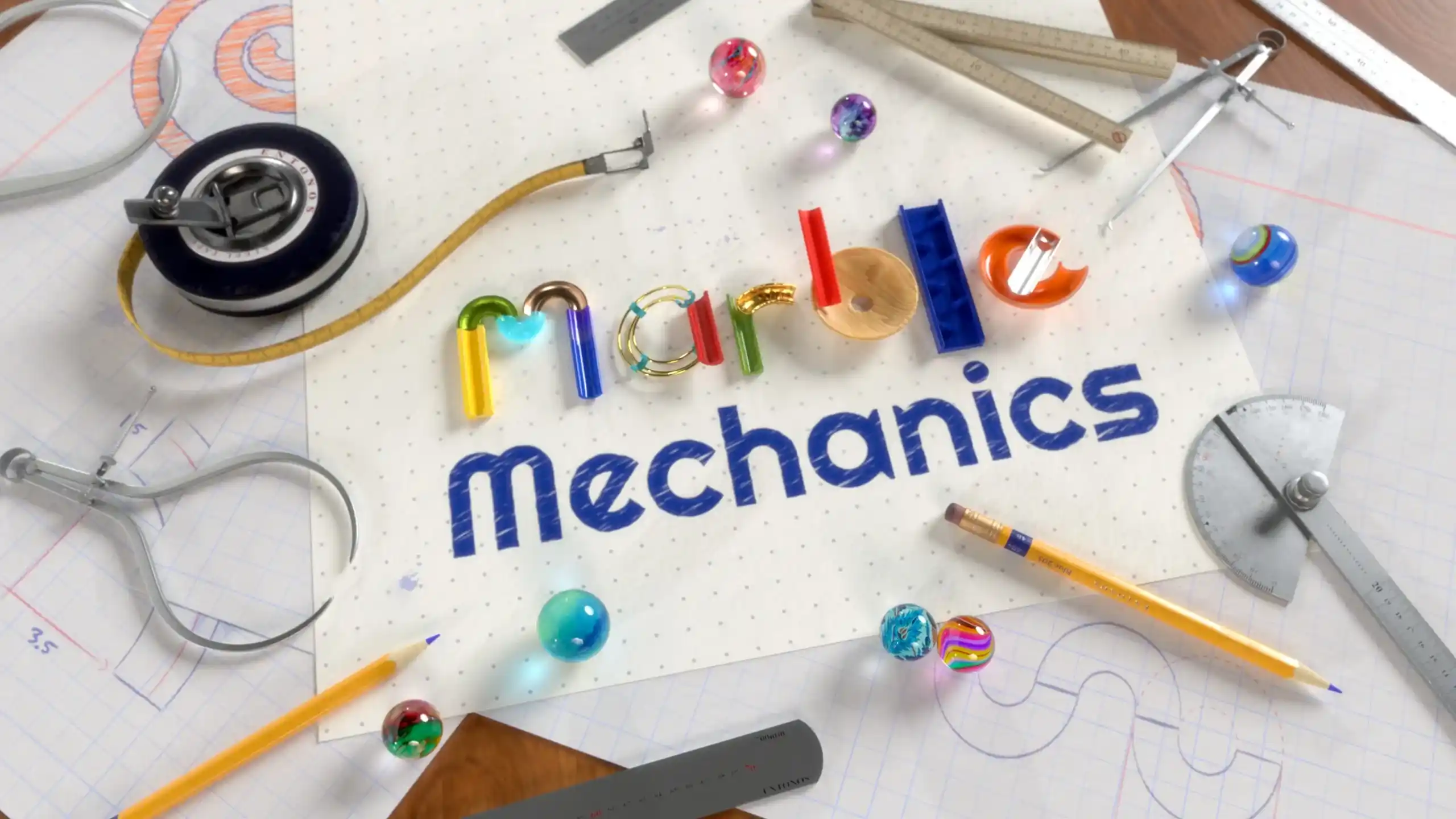 Meta Quest 游戏《弹珠力学》Marble Mechanics