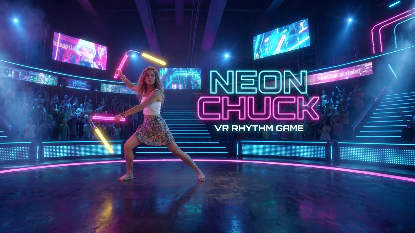 Meta Quest 游戏《霓虹查克》Neon Chuck