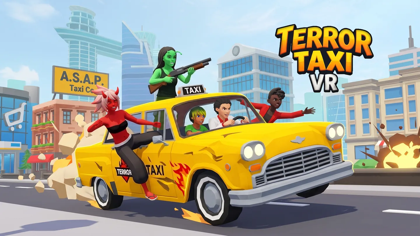 Meta Quest 游戏《恐怖出租车VR》Terror Taxi VR