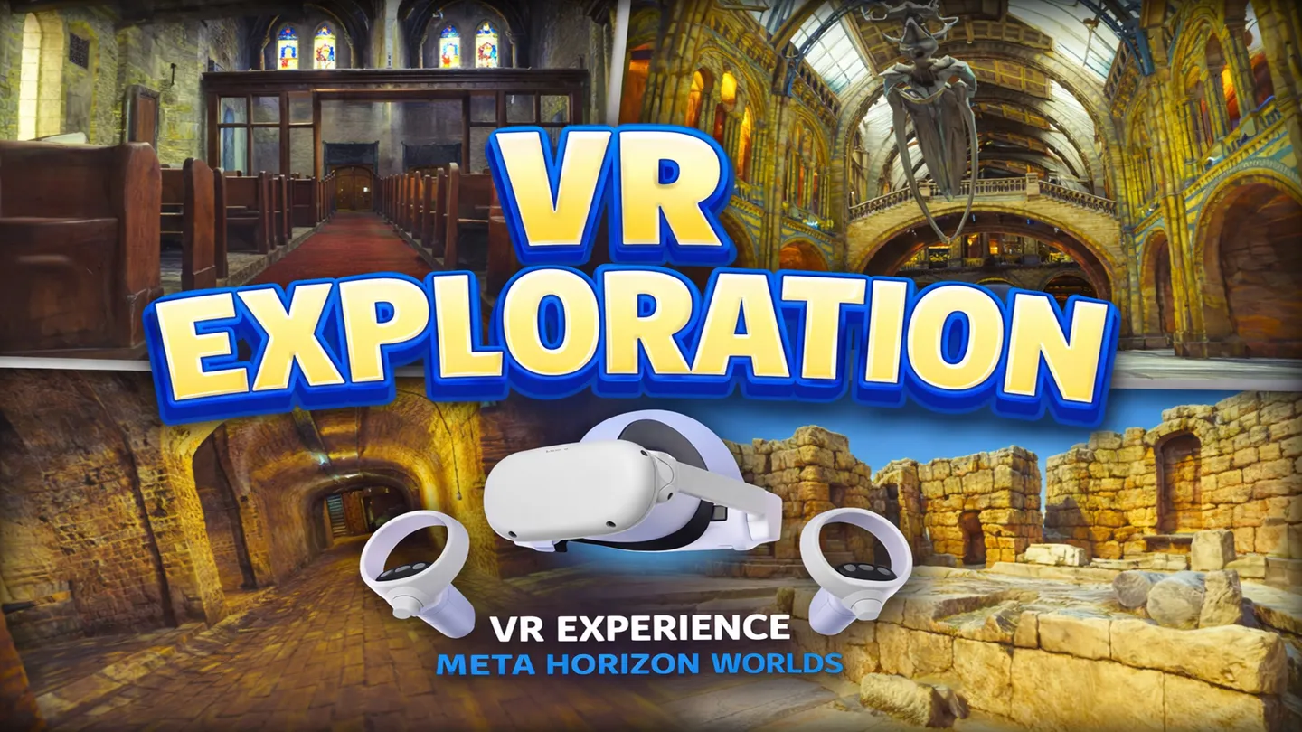 Meta Quest 游戏《3D扫描探索者：VR环境》3D Scan Explorer: VR Environments