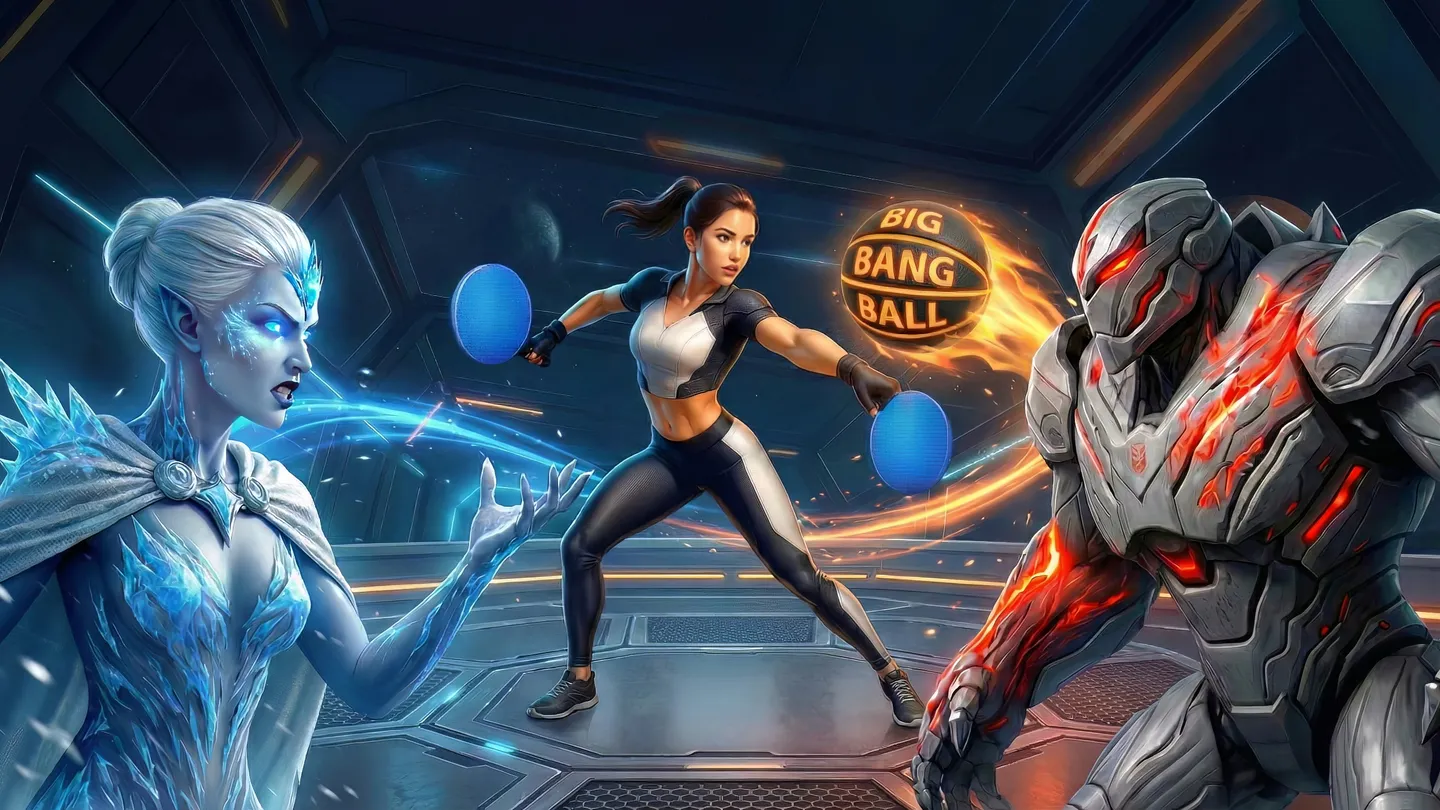 Meta Quest 游戏《宇宙乒乓》Big Bang Ball