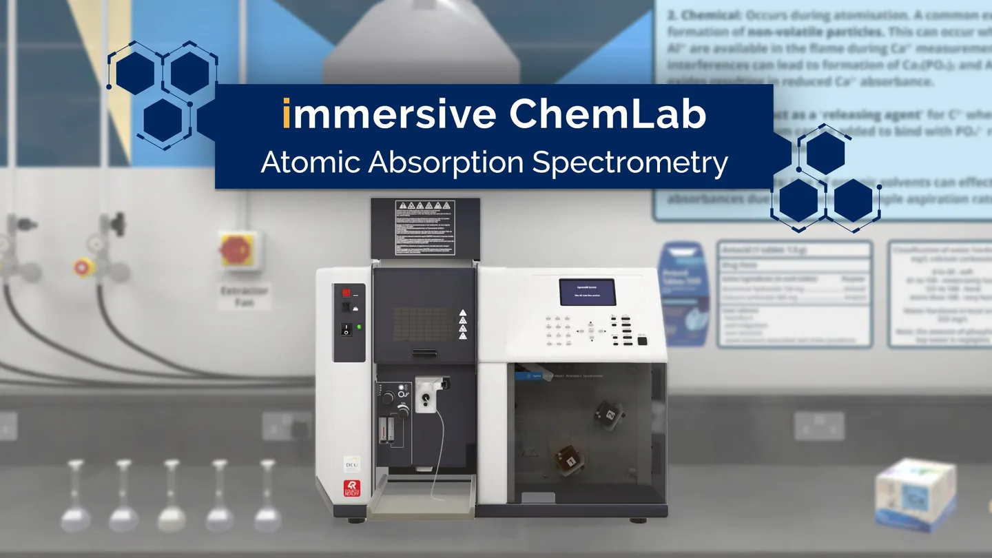 Meta Quest 游戏《沉浸式化学实验室》Immersive ChemLab – AAS