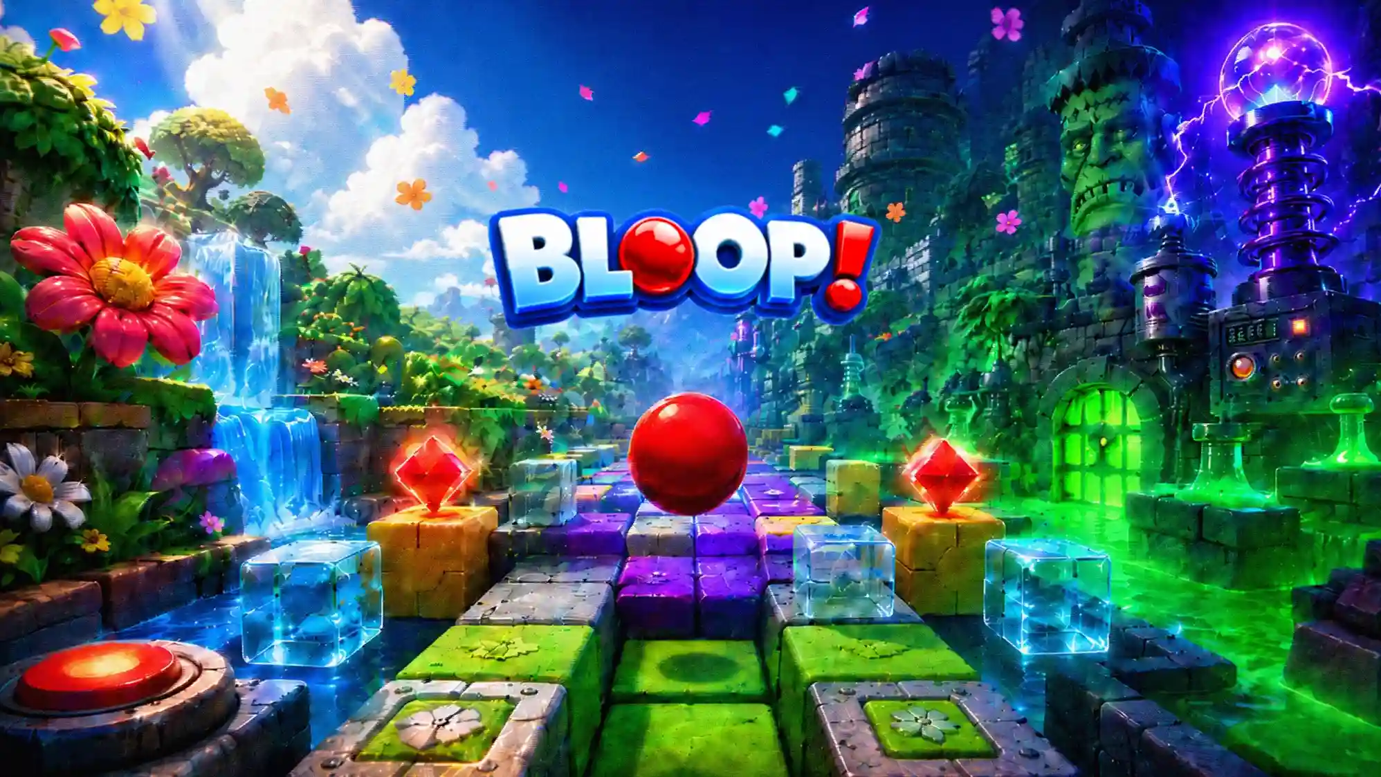 Meta Quest 游戏《倾斜球》Bloop
