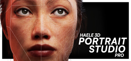 HAELE 3D – 肖像工作室 Pro – 绘画参考(HAELE 3D – Portrait Studio Pro)