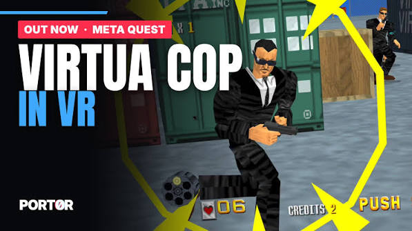 Meta Quest 游戏《虚拟警察》Port0r：Cop VR