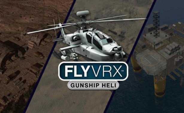 Meta Quest 游戏《军用武装直升机战争》FlyVRX – Military Gunship Helicopter War