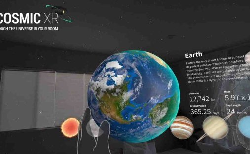 Meta Quest 游戏《房间里的宇宙XR空间》Cosmic XR – Space In Your Room