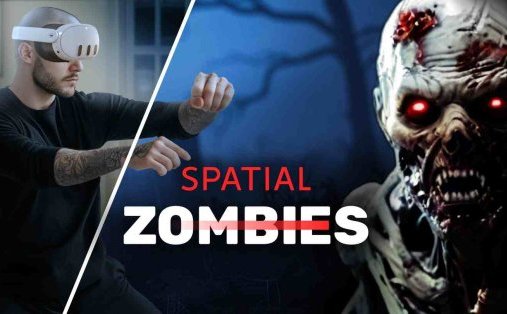 Meta Quest 游戏《空间僵尸》Spatial Zombies